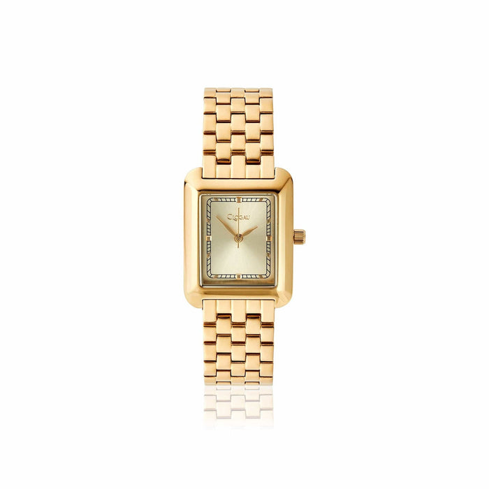 Ladies Timeless Clogau Yellow Gold Plated Stainless Steel Watch - Giftware Wales