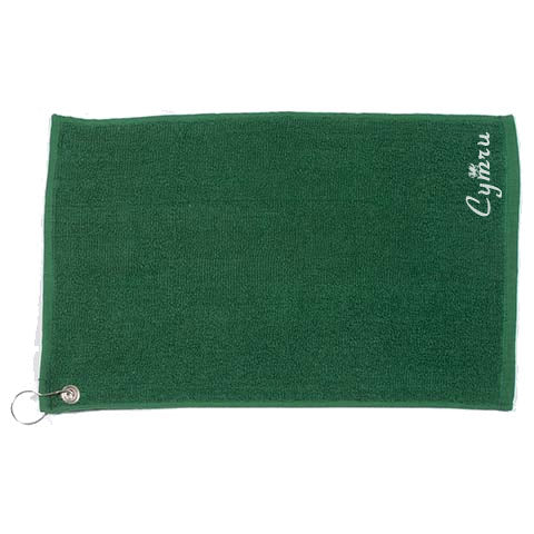 Luxury Range Welsh Golf Towel - Giftware Wales