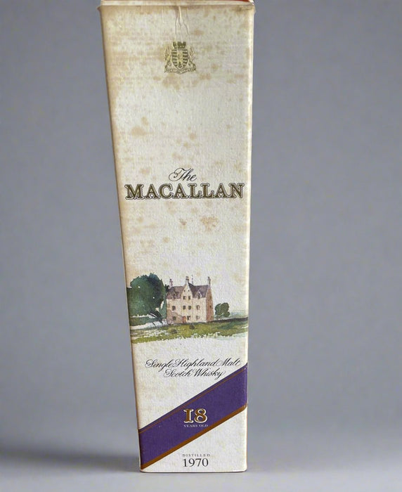 MacAllan 1970 Single Malt Whisky 18 Year Old - Giftware Wales