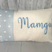 Mamgu Dotty Welsh Cushion - Rectangle - Giftware Wales