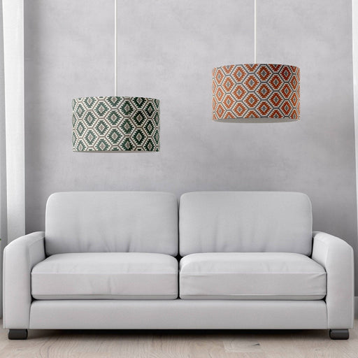 Mayan Geometric Aztec Lampshades - Giftware Wales