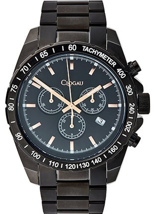 Mens Black and Rose Gold Sports watch from Clogau® - Giftware Wales
