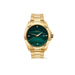 Mens Clogau PADARN Watch - Malachite Stainless Steel - Giftware Wales