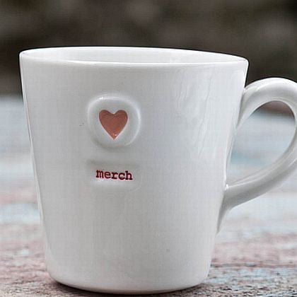 Merch Heart Mug - By Keith Brymer Jones (350) - Giftware Wales