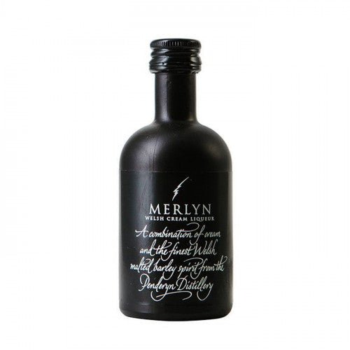 Merlyn Welsh Cream Liqueur, 5cl - Giftware Wales