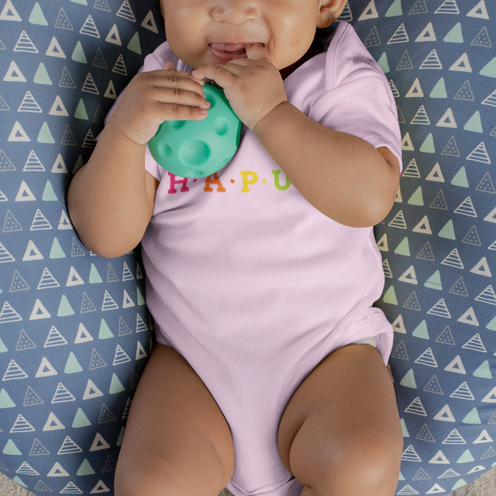 hapus (happy) - Welsh Baby Grow