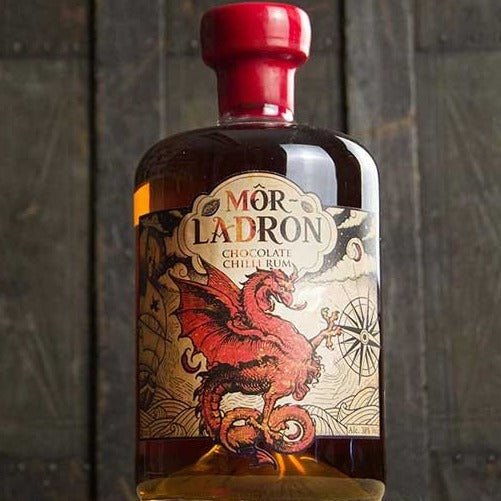 Mor Ladron Chocolate Chilli Rum 70cl - Giftware Wales