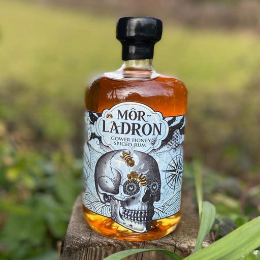 Mor Ladron Honey Spiced Rum 75cl - Giftware Wales