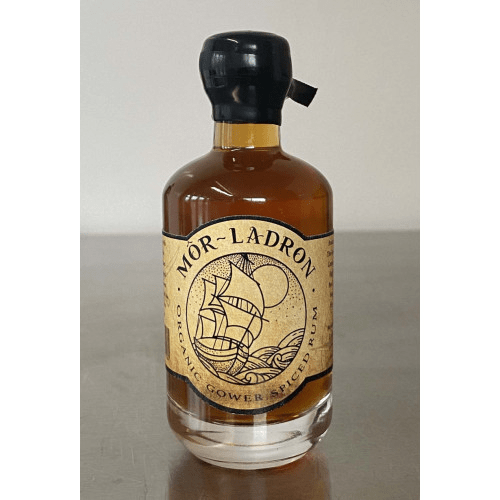Mor Ladron Organic Rum 40%, 5cl (Gower Gin Company) - Giftware Wales