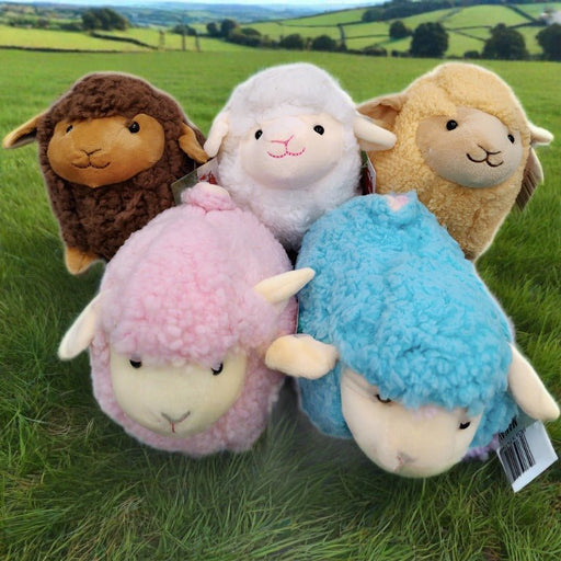 Multi-Colour Mini Lambs Plush - Giftware Wales