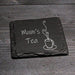 Mums Tea Welsh Slate Coaster - Giftware Wales