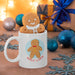 Nadolig Llawen Gingerbread Man Mug - Giftware Wales