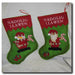 Nadolig Llawen - Glitter Knitted Stocking (R&G) - Giftware Wales