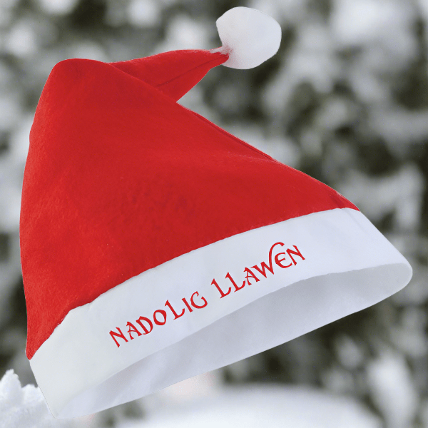 Nadolig Llawen Santa Hat — Giftware Wales