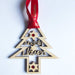 Nadolig Llawen Welsh - Christmas Tree Hanger - Giftware Wales