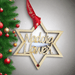 Nadolig Llawen Welsh - Star Christmas Hanger - Giftware Wales
