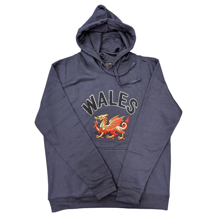 New Navy Towelling Wales Hoodie