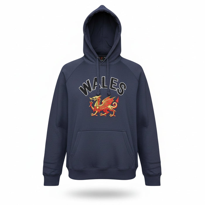 New Navy Towelling Wales Hoodie