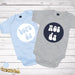 Nos Da - Bore Da - Welsh Baby Grow package (GBBW) - Giftware Wales