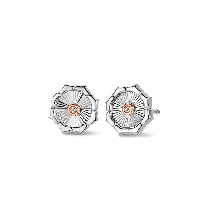 Nos Da Silver Stud Earrings by Clogau® - Giftware Wales