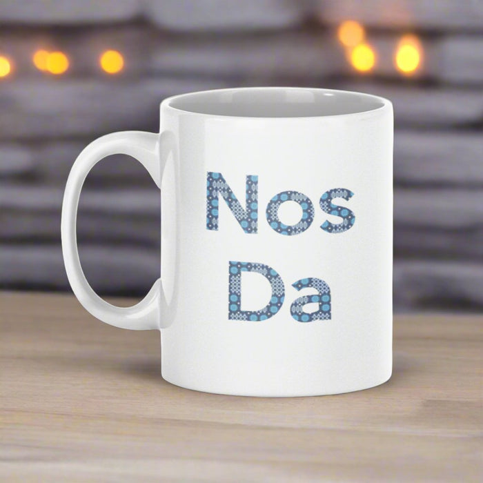 Nos Da Welsh Mug - Giftware Wales