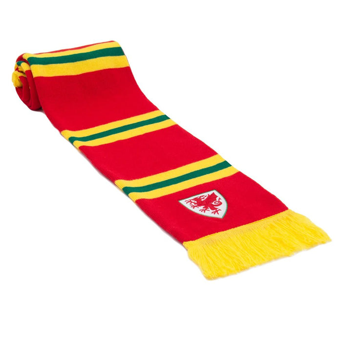 Official FAW Welsh Football Supporters Scarf - Giftware Wales