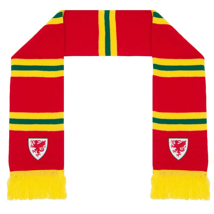 Official FAW Welsh Football Supporters Scarf - Giftware Wales