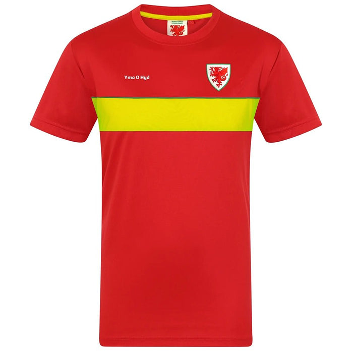 Official Welsh FAW® Football Shirt Red - Giftware Wales
