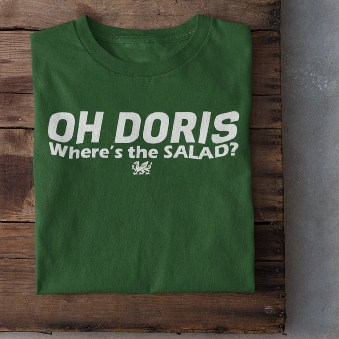 Oh Doris, Where's The Salad? - Gavin & Stacey Welsh T-Shirt - Giftware Wales