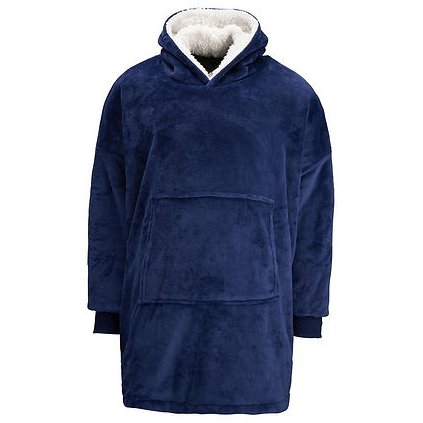 Oversized Sherpa Fleece Hoodie Colour Choice Giftware Wales