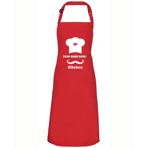 Personalised Kitchen - Welsh Dragon Apron - Giftware Wales