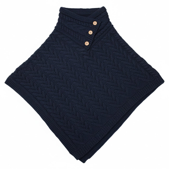 Aran Ladies Poncho