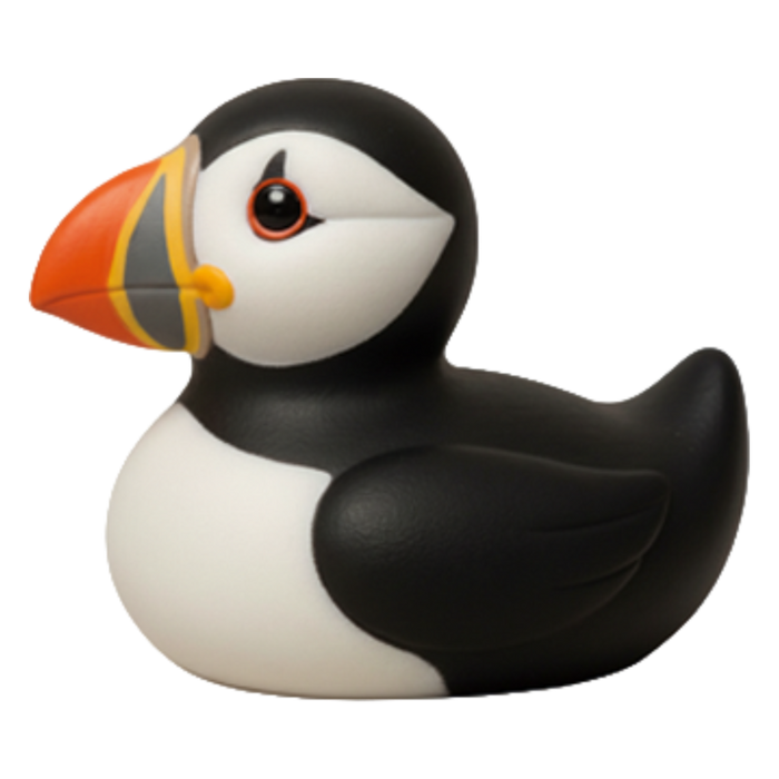 Puffin Rubber Duck 8.5cm 0010