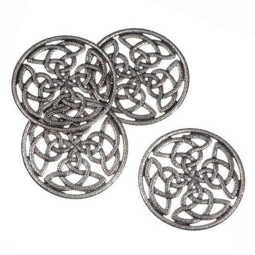 Quadrant Knot Pierced Coasters – Set Of 4 (Bt69) - Giftware Wales