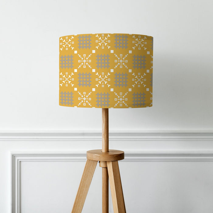 Scandi /Welsh tapestry blanket design Lampshades - Giftware Wales