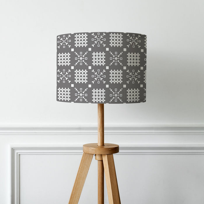 Scandi /Welsh tapestry blanket design Lampshades - Giftware Wales