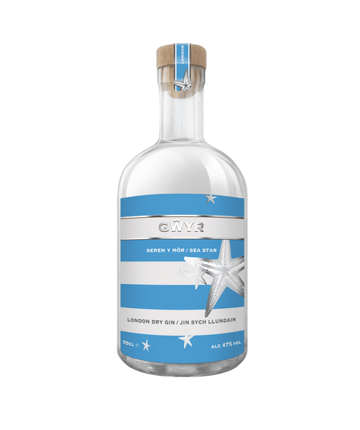Sea Star / Seren y Mor Gin by Gower Gin - Giftware Wales