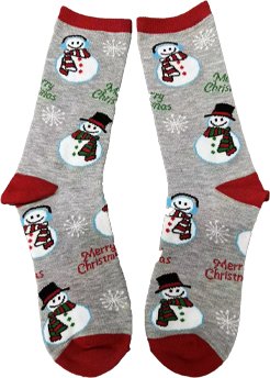 Snowman Christmas Socks | Soft Feel Luxury - Giftware Wales