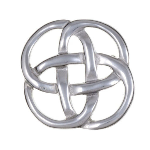 Square Knot Brooch By St. Justin (Pb16) - Giftware Wales