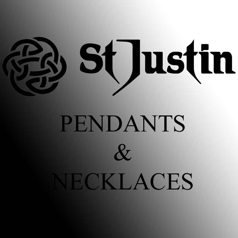 St Justin Celtic Gifts necklaces and pendants