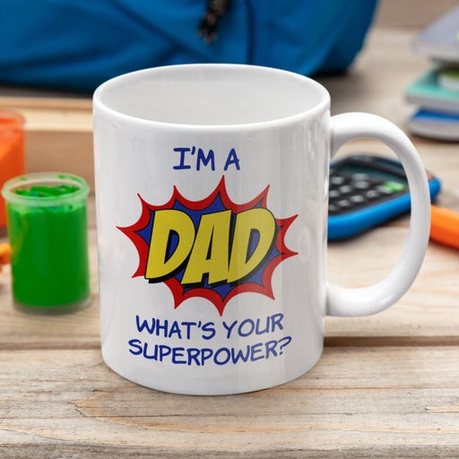 Superhero - Fathers Day Mug - Giftware Wales