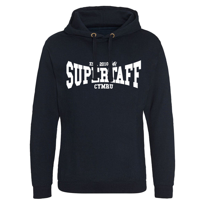 Supertaff®College - Welsh Street Hoodie - Giftware Wales