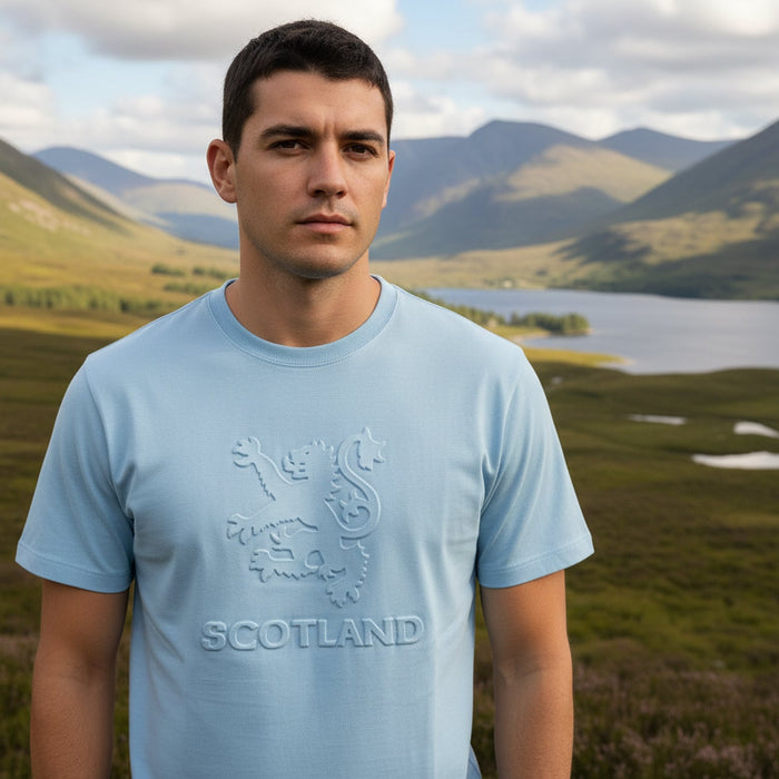 Scotland Tim Lion Embossed T-Shirt