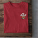 Traditional Prince Of Wales Feathers T-Shirt - Giftware Wales