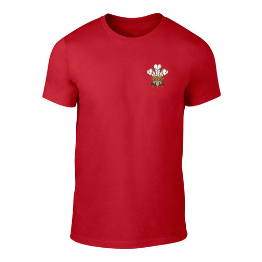 Traditional Prince Of Wales Feathers T-Shirt - Adult - Giftware Wales