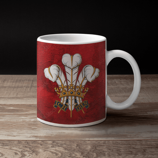 Traditional Welsh Feathers Mug - Giftware Wales