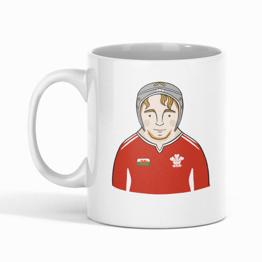 Traditional Welsh Rugby Player Mug - Giftware Wales