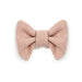 Tweedmill Rolled Tweed Dog Bow Tie, Dusky Pink - Giftware Wales