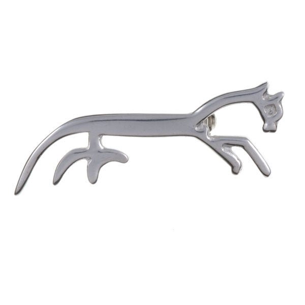 Uffington White Horse Brooch By St. Justin (Pb767) - Giftware Wales