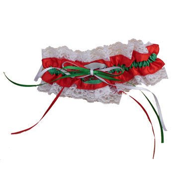 Wedding - Ladies Welsh Flag Garter - Giftware Wales